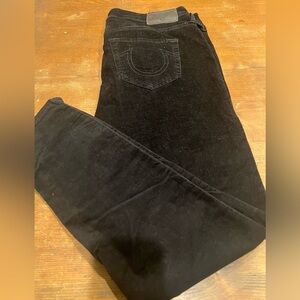 True Religion Black Skinny Jeans